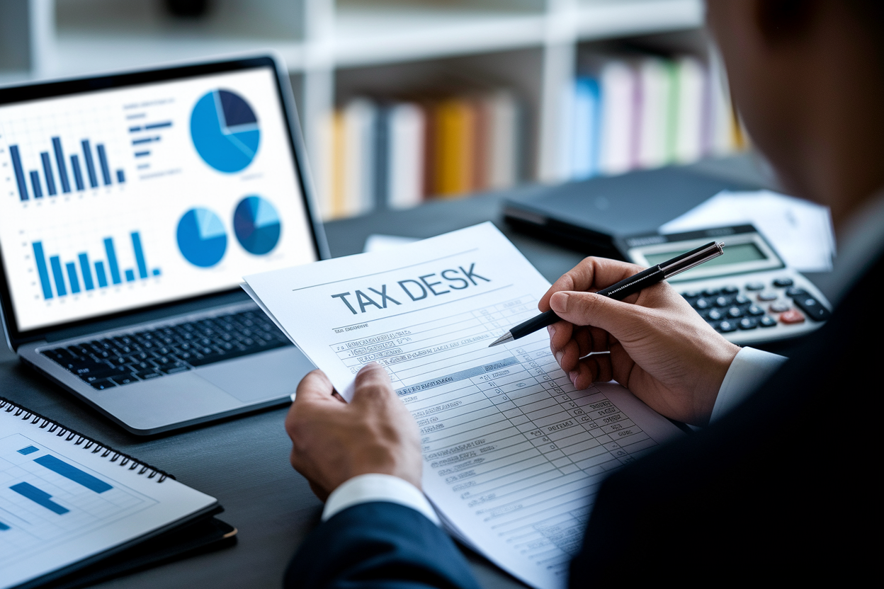 comptable-de-dos-documents-calculatrice