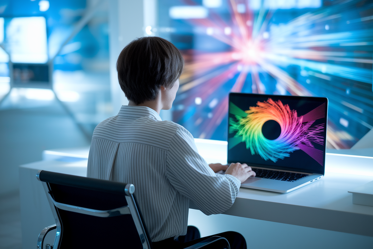 personne-dos-bureau-portable-interfaceabstraite