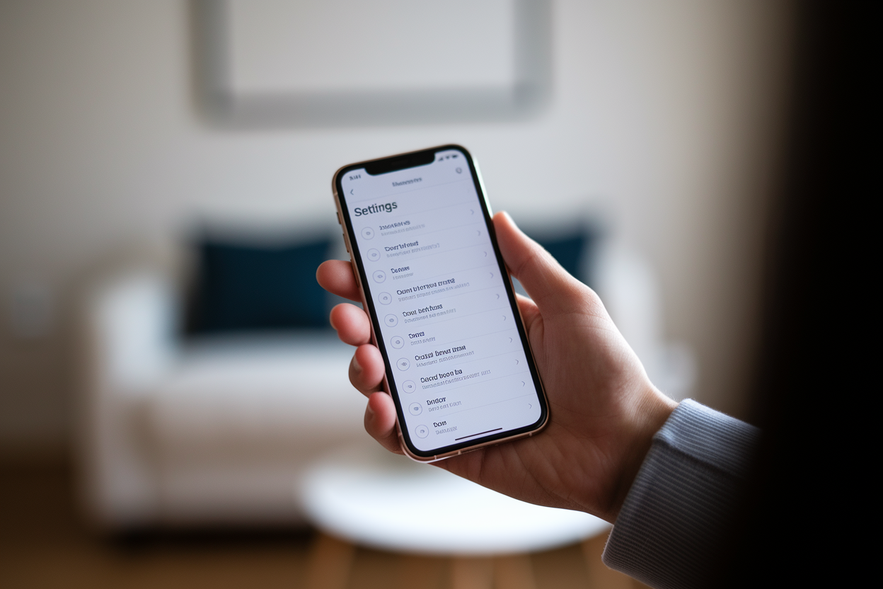 personne-main-iphone-ecran-reglages